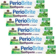 PerioBrite Toothpaste with Xylitol Coolmint 4 oz Each Pack of 6