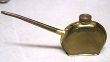 Vintage Necchi Brass Thumb Oiler Mini Oil Can Sewing Machines - Made In Italy