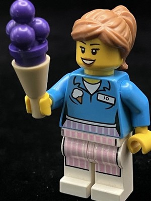 LEGO   Ice Cream Jo, LEGO Movie, 70804 tlm032 Minifigure Ice Cream Machine