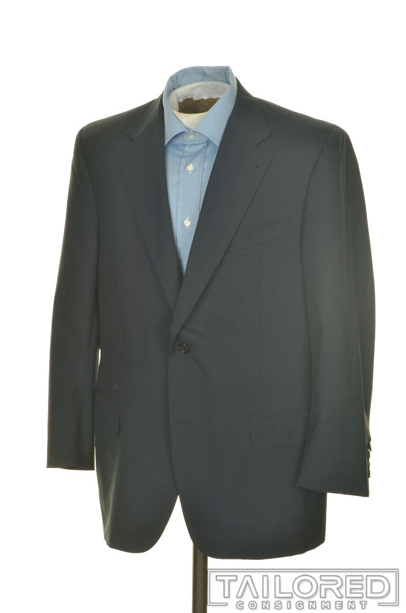 CANALI Recent Solid Blue 100% WoolBlazer Sport Co… - image 1