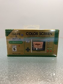 Nintendo Game & Watch Color Screen: Lot Of 2 -Super Mario Bros + Legend of Zelda