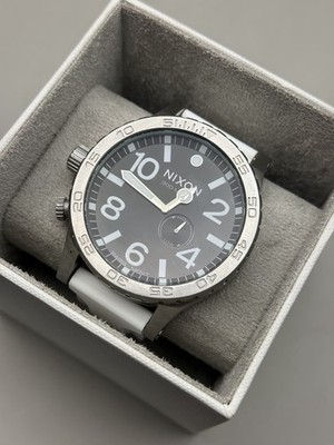 腕時計 NIXON THE 51-30 51-30 Watch | Silver / Denim | Men's Stainless Steel – Nixon US