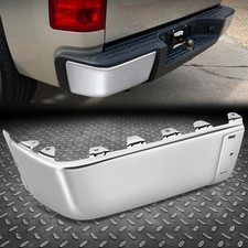 For 07-14 Silverado Sierra Truck Chrome Rear Bumper End Cap Wo Sensor Hole Left For 07-14 Silverado Sierra Truck Chrome Rear Bumper End Cap Wo Sensor Hole Left