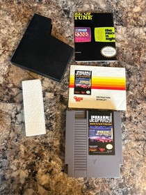 CIB NES Lot Jeopardy Captain Skyhawk Jack Nicklaus Golf Complete In Box Nintendo