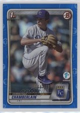 2020 Bowman Draft 1st Edition Blue Foil 64/150 Christian Chamberlain #BD-84 1cc7