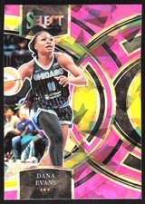 3600G 2024 Panini Select WNBA #146 Dana Evans Prizms Pink Ice