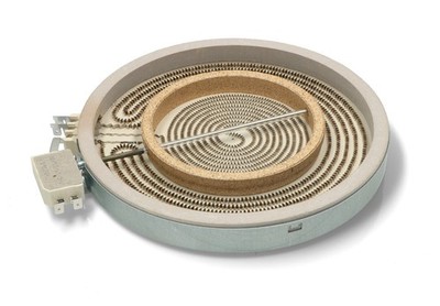 Zweikreis Heizkörper Kochfeld 2100 / 700 W Bauknecht 481231018895 480121101521