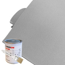 Kit Tessuto Cielo Auto Grigio Chiaro a Nido D'Ape Compatibile Con Golf/Audi + Co