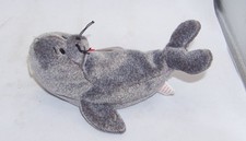 TY BEANIE BABY SLIPPERY SEAL BEAN BAG BEANIE PLUSH WITH TAG  PROTECTOR 7" 1999