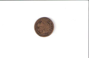 1866  INDIAN PENNY  RARE DATE