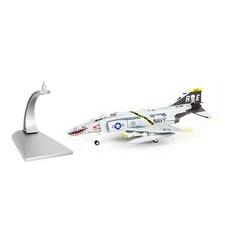 1/100 US F-4C Ghost Aircraft Alloy Fighter Airplne Model Military Jet Scene Gift