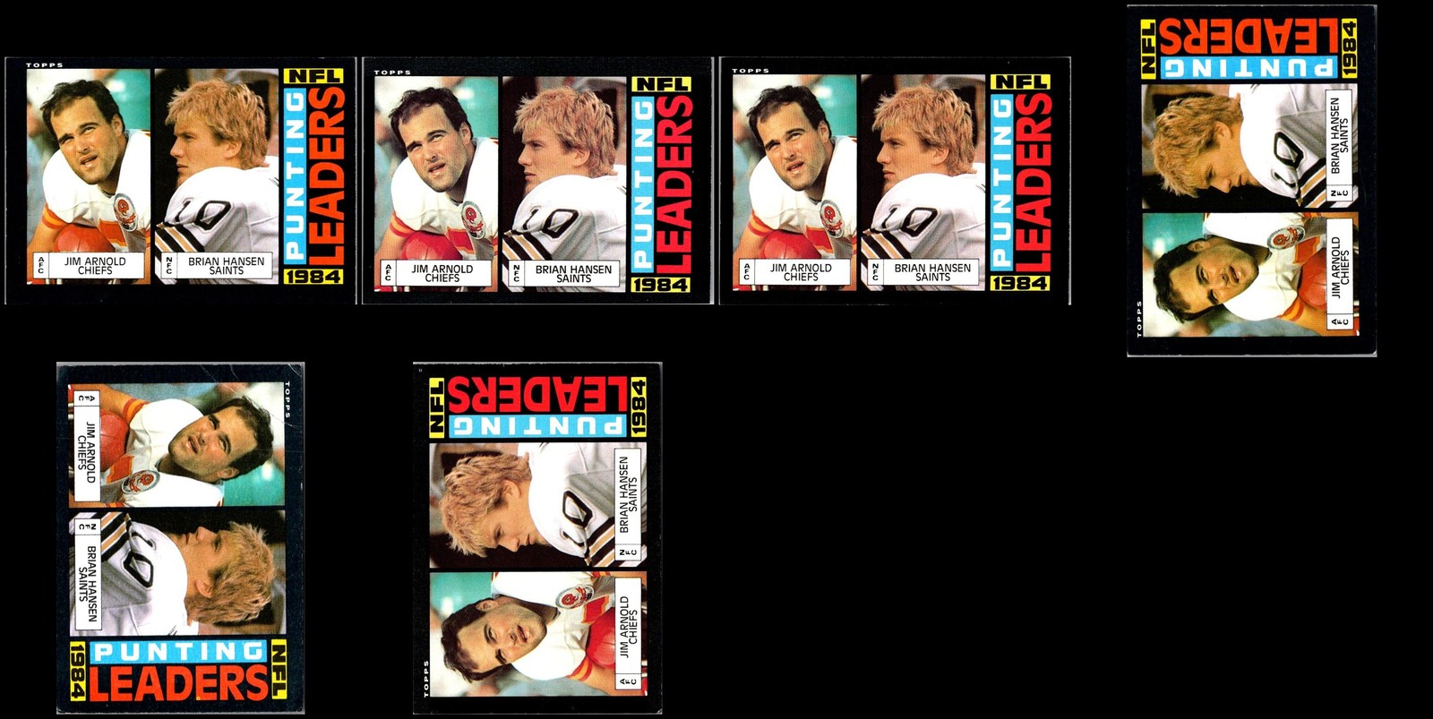 Jim Arnold/Brian Hansen (6) Card Lot - OVER 40k items sold