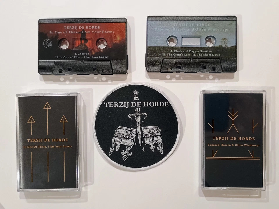 Terzij De Horde - In One Of These I Am Your Enemy + Exposed, Barren.. 2xCassette - Image 2 of 4