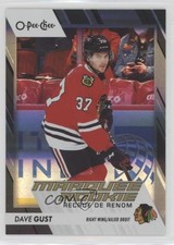 2023-24 O-Pee-Chee Marquee Rookie Black Rainbow 80/100 David Gust Dave #545 e6j