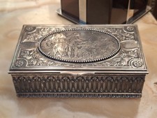 Boite Bijoux Argent Plaqué La Dote Silver Silber