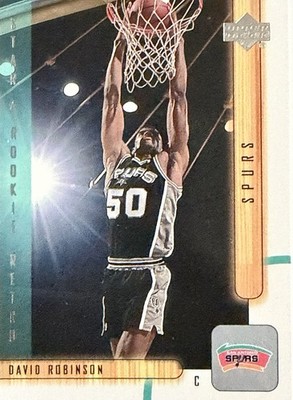 2001-02 Upper Deck Star Rookie Retro DAVID ROBINSON San Antonio Spurs