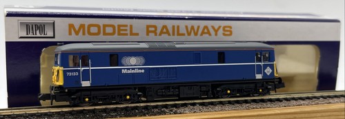 Funktionierender Dapol N ND021b Class 73 Elektro-Diesel 73133 in Mainline blauer Lackierung | Zustand: Used