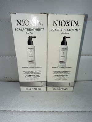 2pack Nioxin System 1 Scalp Activating Treatment Fine Hair