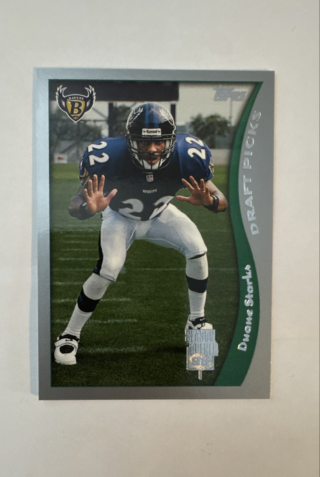 1998 Topps Season Opener - Draft Picks Duane Starks #3 (RC)