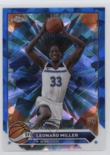 2023-24 Topps Chrome Sapphire Edition Leonard Miller #158 08vz