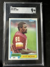 Art Monk Cards, Rookie Card and Autographed Memorabilia Guide 17