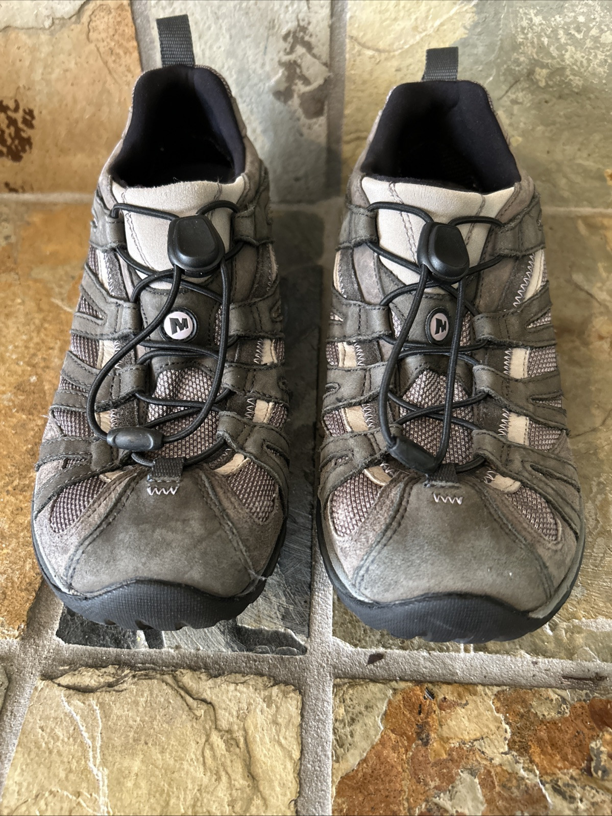 SAOLA Merrell Siren Stretch Performance Footwear suola Vibram taglia US 9 5 lacci elasticizzati