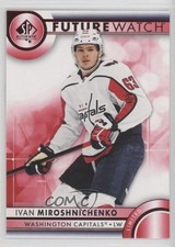 2023-24 SP Authentic Future Watch Red Limited Ivan Miroshnichenko #198 1c5x