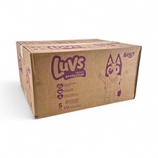 Luvs Platinum Protection Disposable Baby Diapers Size 5 - Bluey - 172 Count
