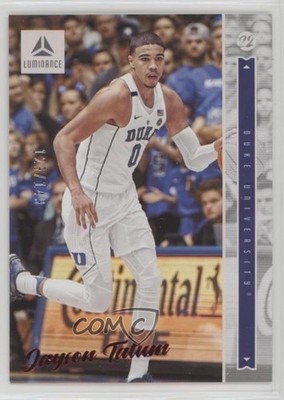 2022-23 Panini Chronicles Draft Picks Luminance Red 129/149 Jayson Tatum #49 y8h