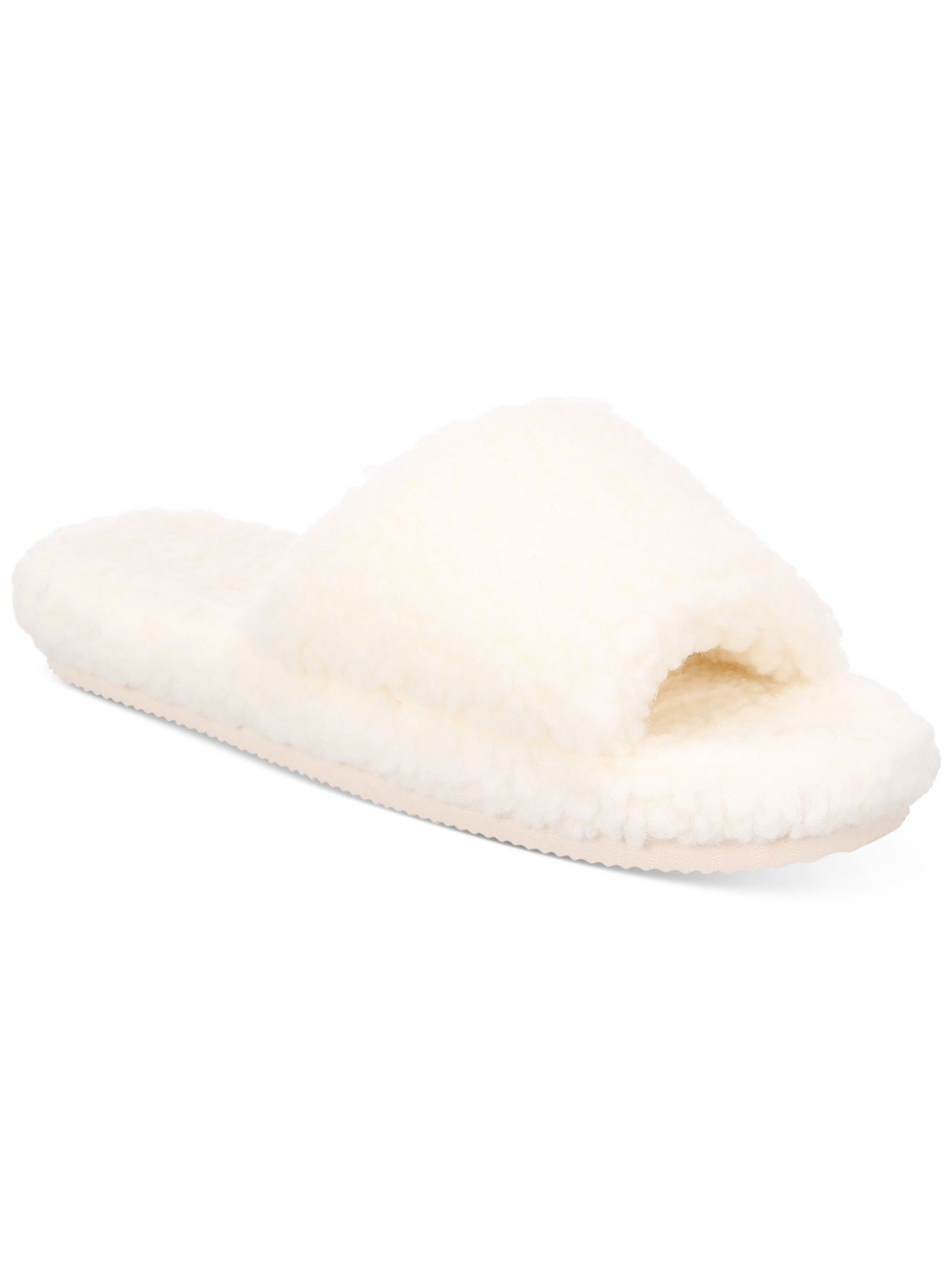 INC Женские шлепанцы-слипоны на платформе с открытым носком цвета слоновой кости Comfort Dinnaa длиной 5 м