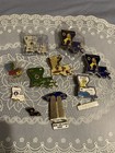 Lot Of 10 Louisiana LION’s Club Convention Pins From The 1980’s. — photo 8
