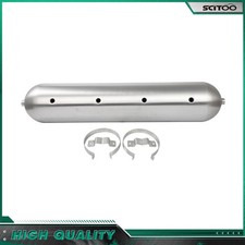33 Seamless Air Ride Suspension System 9 Port 5 Gallon Raw Aluminum Air Tank