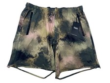  60 RVCA Men  s Yogger 17  Shorts - Camo Khaki Multi- Size: XLarge -New Tags