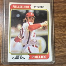Topps 1974 Topps Steve Carlton Base Set #95 Philadelphia Phillies MLB Card