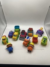 Soft Mini Chunky Cars Trucks Construction Vehicles Toys Toddlers Lot