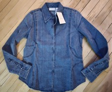 Liz Claiborne Womens Size Small Cute Indigo B...