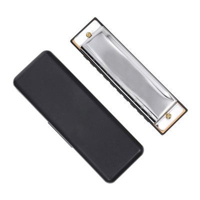 Tragbare Mundharmonika Praktische Musikinstrument Blues Mundharmonica
