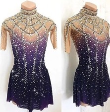 Customized figure skating competition dresses