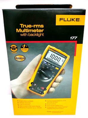 Fluke 177 True RMS Multimeter professionelles elektrisches Prüfwerkzeug gelb