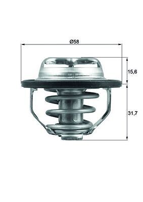 Mahle TX 122 82 Thermostat, KüHlmittel FüR Alfa Romeo Cadillac Chevrolet-image