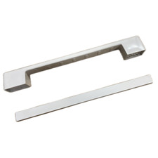 Maniglia congelatore frigorifero vetrina bianca universale lunga 31,5 cm