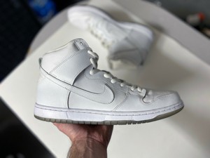 Nike Dunk Sb Blanco Ice alta Talla 11.5 Usado en excelente condición Japón  Triple Blanco Pro | eBay