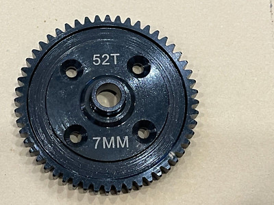 Hard Steel Spur Gear 52T Mod 1.0 For 1/8 Traxxas Sledge