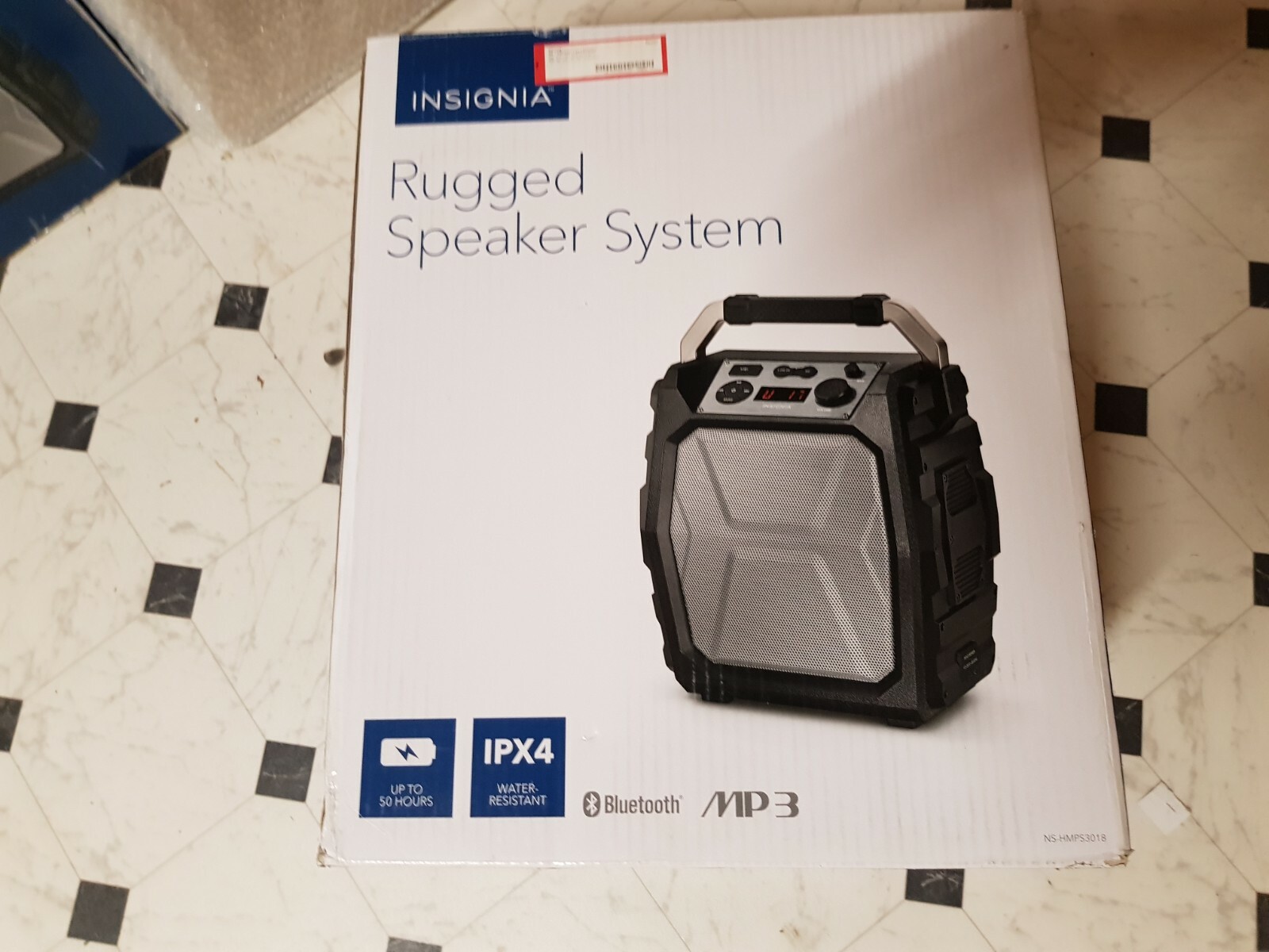 rugged speaker system insignia