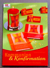 Kommunion & Konfirmation - Karten, Kerzen, Tischdeko - Susanne Hoffmann - OZ