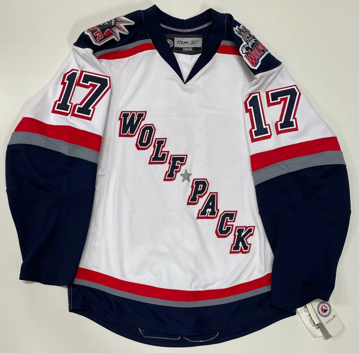 RYAN MCDONAGH HARTFORD WOLFPACK AUTHENTIC REEBOK EDGE AHL JERSEY
