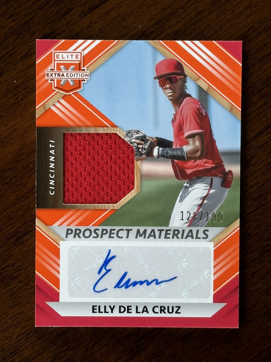 Elly De La Cruz 2022 Elite Extra Edition PROSPECT MATERIALS Elly De La Cruz 2022 Elite Extra Edition PROSPECT MATERIALS