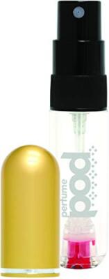 Perfume Pod Crystal Perfume Atomizer - Gold
