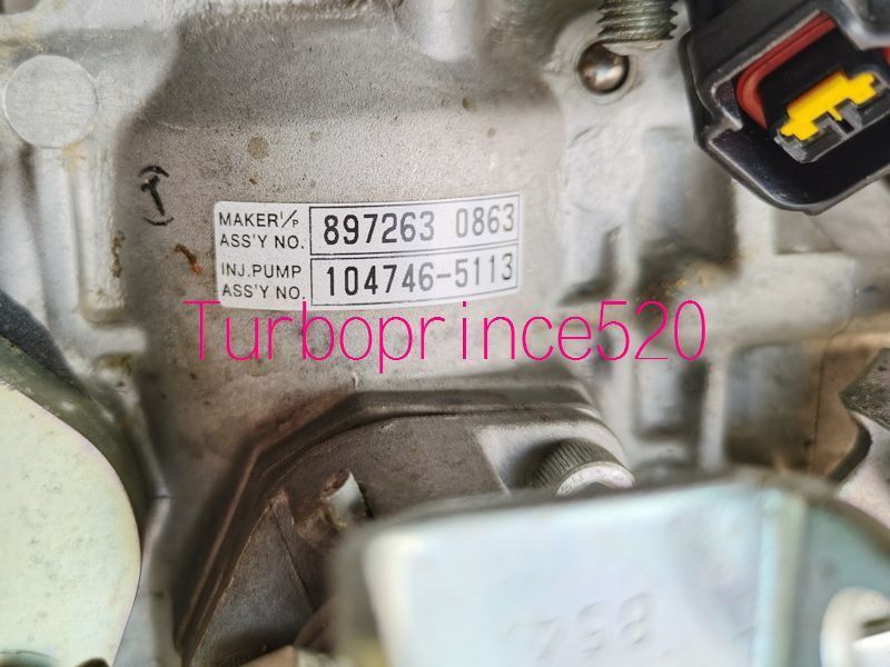 NEW ZEXEL ISUZU 4JB1T 2.8 FUEL INJECTION PUMP 89726-30863 NEW ZEXEL ISUZU 4JB1T 2.8 FUEL INJECTION PUMP 89726-30863