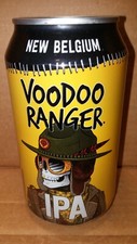 Voodoo Ranger IPA 12 oz beer can New Belgium Brewing Co. - EMPTY